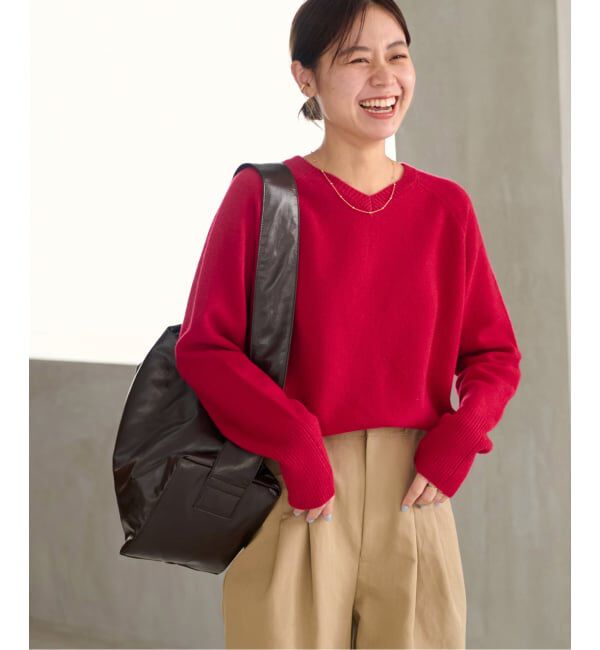 JOURNAL STANDARD relume「《追加 / 新色》ウールカシミヤVネックプルオーバー」|ニット・セーター|