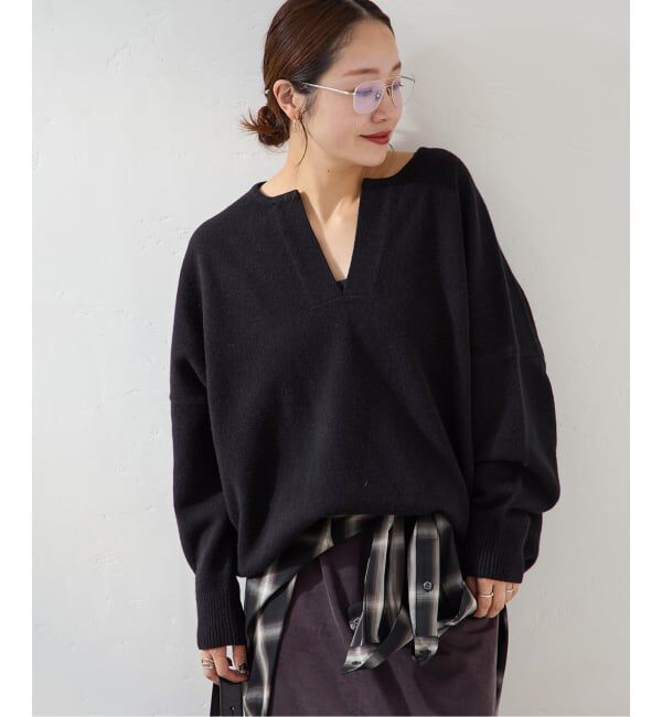 JOURNAL STANDARD「《WEB限定追加2》MUSIC カフタンプルオーバー」|ニット・セーター|