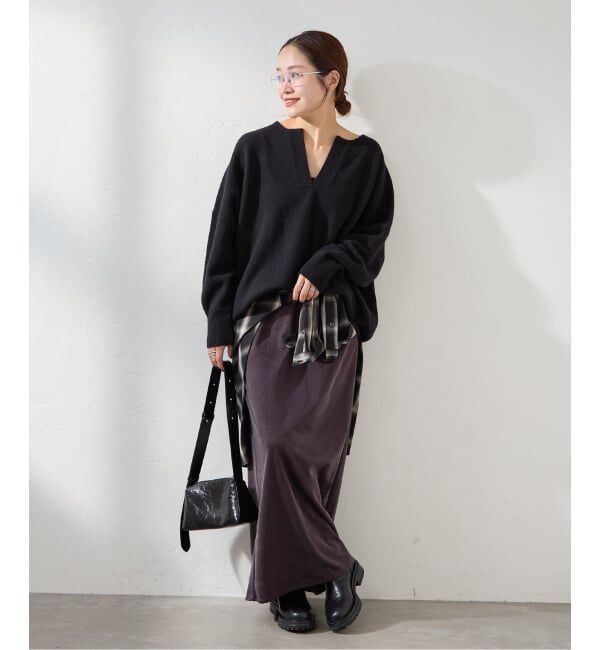 JOURNAL STANDARD「《WEB限定追加2》MUSIC カフタンプルオーバー」|ニット・セーター|