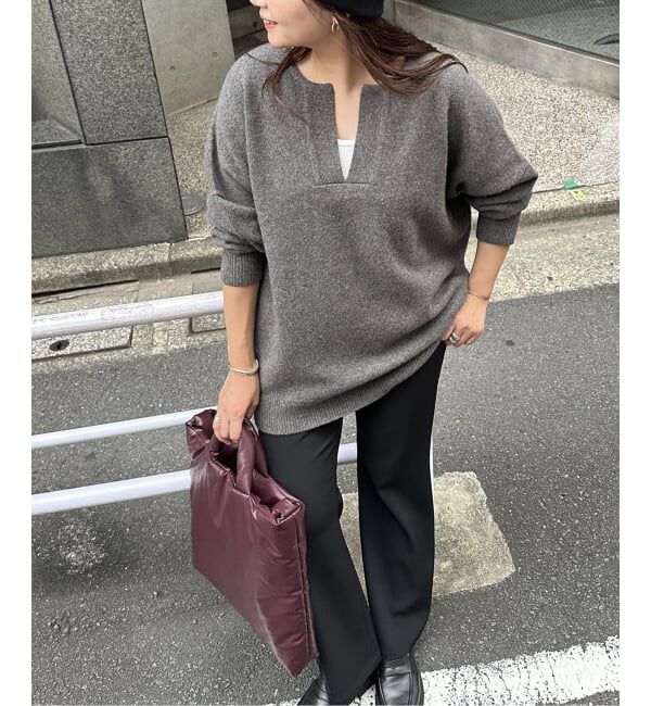 JOURNAL STANDARD「《WEB限定追加2》MUSIC カフタンプルオーバー」|ニット・セーター|