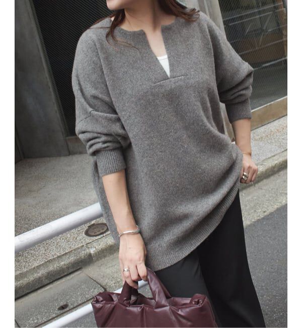 JOURNAL STANDARD「《WEB限定追加2》MUSIC カフタンプルオーバー」|ニット・セーター|