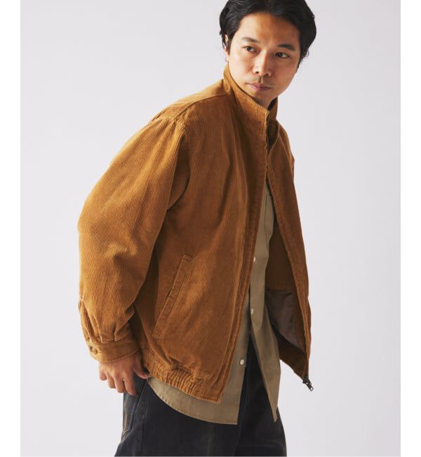 JOURNAL STANDARD relume「コーデュロイ スタンドカラー ジップブルゾン」|その他|