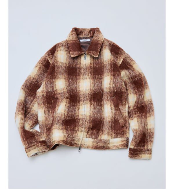 JOURNAL STANDARD relume「シャギー オンブレ ワークジャケット」|その他|ブラウン