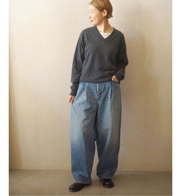 journal standard luxe「カシミヤ Vネックプルオーバー」|ニット・セーター|