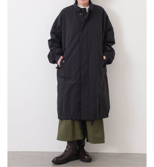 journal standard luxe「ウェザースタンドカラーコート」|その他|ブラック