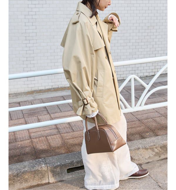JOURNAL STANDARD「ハイカウントミディートレンチコート」|トレンチコート|