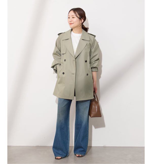 JOURNAL STANDARD「ハイカウントミディートレンチコート」|トレンチコート|