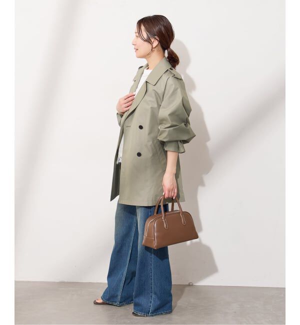 JOURNAL STANDARD「ハイカウントミディートレンチコート」|トレンチコート|