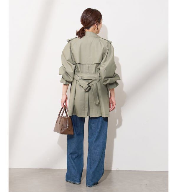 JOURNAL STANDARD「ハイカウントミディートレンチコート」|トレンチコート|