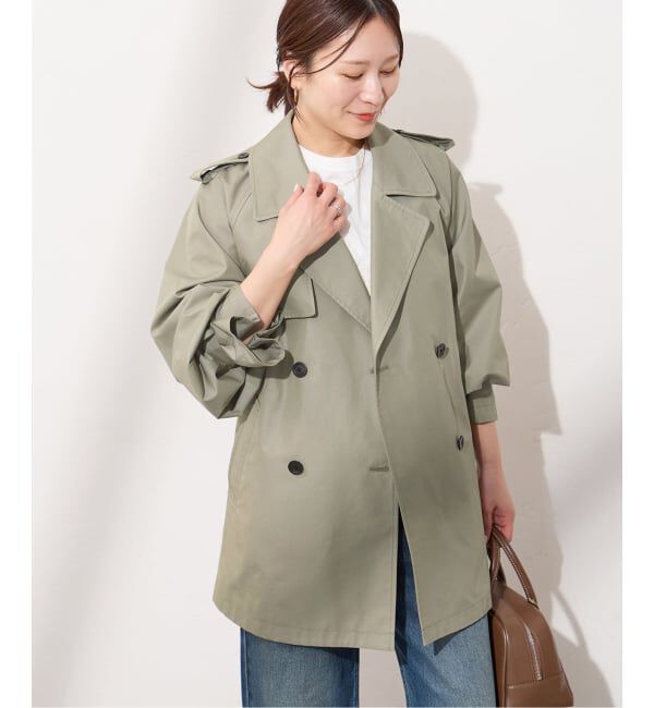 JOURNAL STANDARD「ハイカウントミディートレンチコート」|トレンチコート|