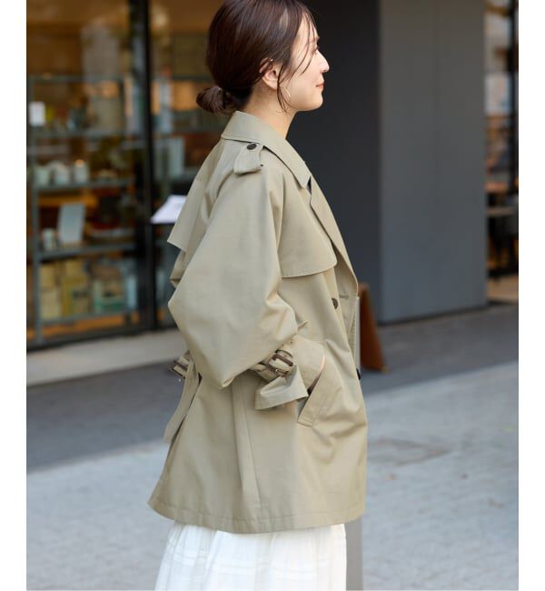 JOURNAL STANDARD「ハイカウントミディートレンチコート」|トレンチコート|