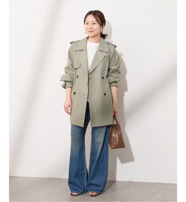 JOURNAL STANDARD「ハイカウントミディートレンチコート」|トレンチコート|