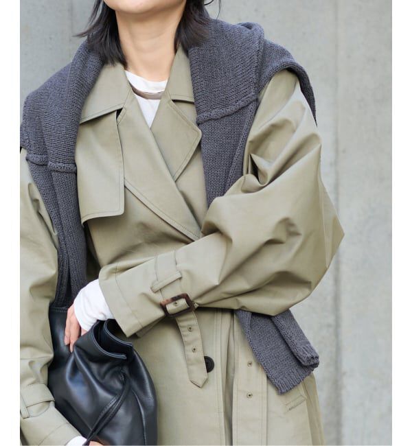 JOURNAL STANDARD「ハイカウントミディートレンチコート」|トレンチコート|