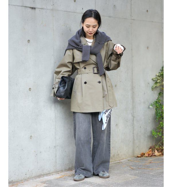 JOURNAL STANDARD「ハイカウントミディートレンチコート」|トレンチコート|