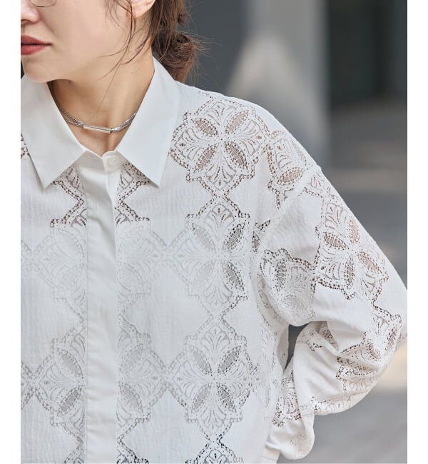 JOURNAL STANDARD「コードレースシャツ」|シャツ・ブラウス|