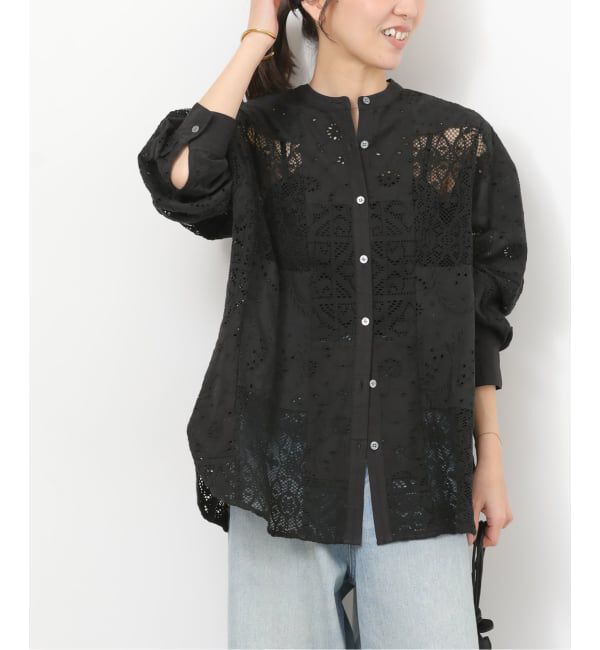 JOURNAL STANDARD relume「《追加 / 新色》パッチワークレースシャツ」|シャツ・ブラウス|