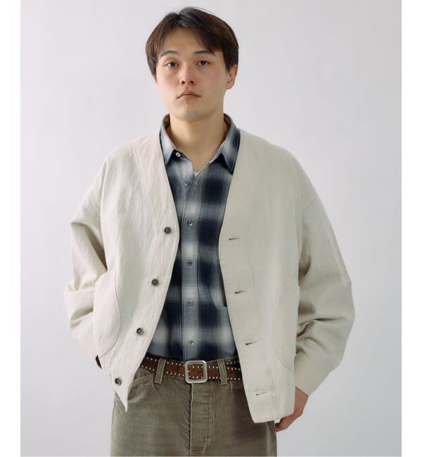 J.S.Homestead「J.S.Homestead / コットンリネン デニム &ldquo;JUDO&rdquo; ブルゾン」|その他|