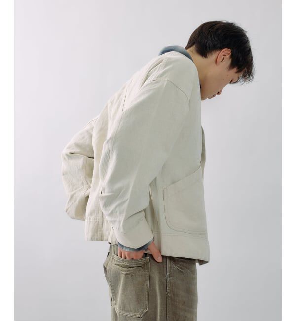 J.S.Homestead「J.S.Homestead / コットンリネン デニム &ldquo;JUDO&rdquo; ブルゾン」|その他|