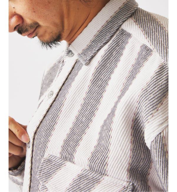 JOURNAL STANDARD relume「ドビーストライプ CPO シャツブルゾン」|その他|