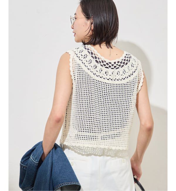 JOURNAL STANDARD「CROCHET VEST」|ベスト・ジレ|