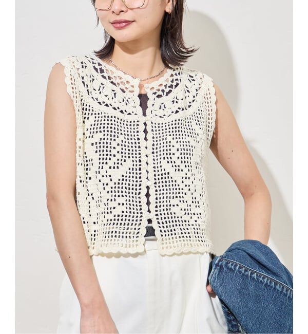 JOURNAL STANDARD「CROCHET VEST」|ベスト・ジレ|