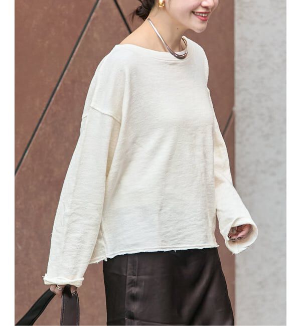 JOURNAL STANDARD「スラブインレイプルオーバー」|Tシャツ・カットソー|ホワイト
