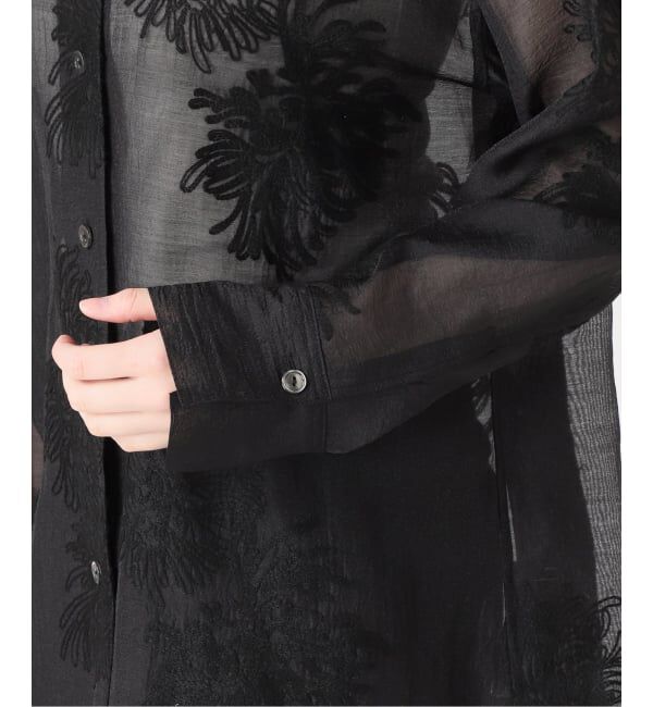 JOURNAL STANDARD「《追加予約》シアーレースビッグシャツ」|シャツ・ブラウス|