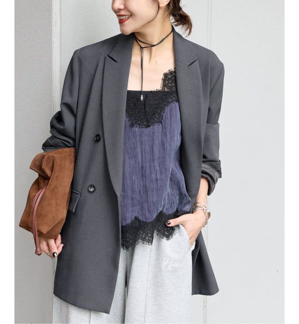 JOURNAL STANDARD「《追加》ライクストレッチジャケット」|テーラードジャケット|グレー