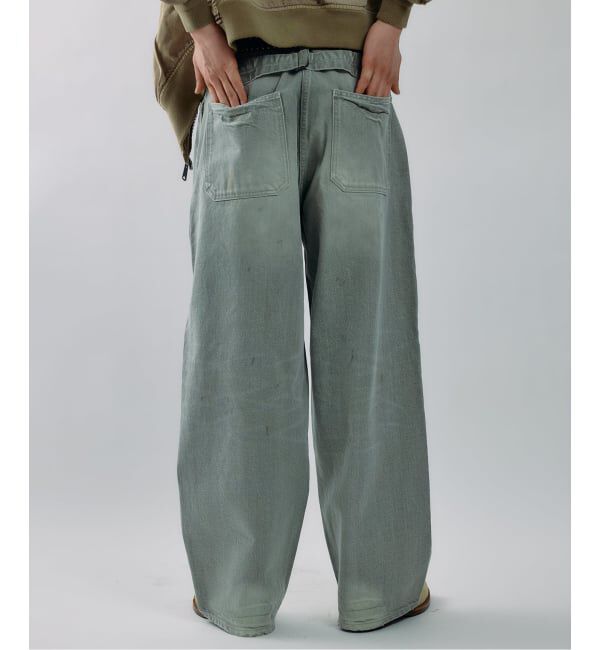 J.S.Homestead「J.S.Homestead / バック バックル トラウザー ワーク パンツ」|その他|