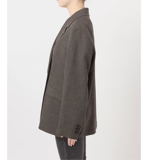 JOURNAL STANDARD relume「［26SS新作 / 防シワ］メランジドビーダブルジャケット」|テーラードジャケット|