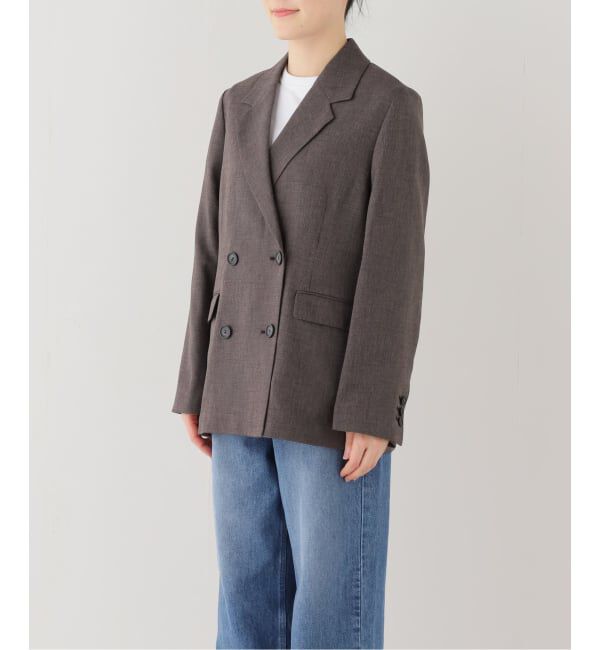 JOURNAL STANDARD relume「［26SS新作 / 防シワ］メランジドビーダブルジャケット」|テーラードジャケット|