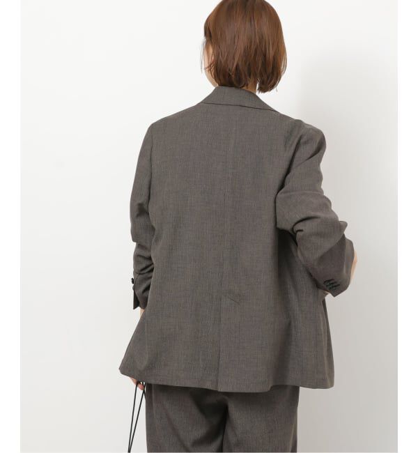 JOURNAL STANDARD relume「［26SS新作 / 防シワ］メランジドビーダブルジャケット」|テーラードジャケット|