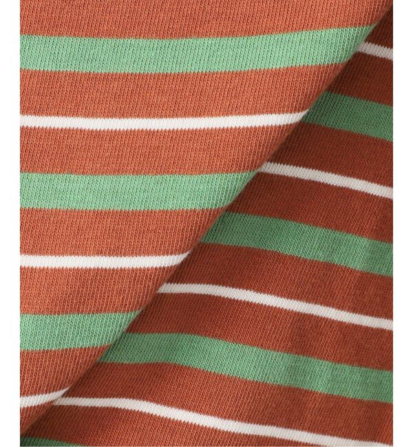 journal standard L'essage「マルチボーダーロングスリーブポロシャツ」|Tシャツ・カットソー|