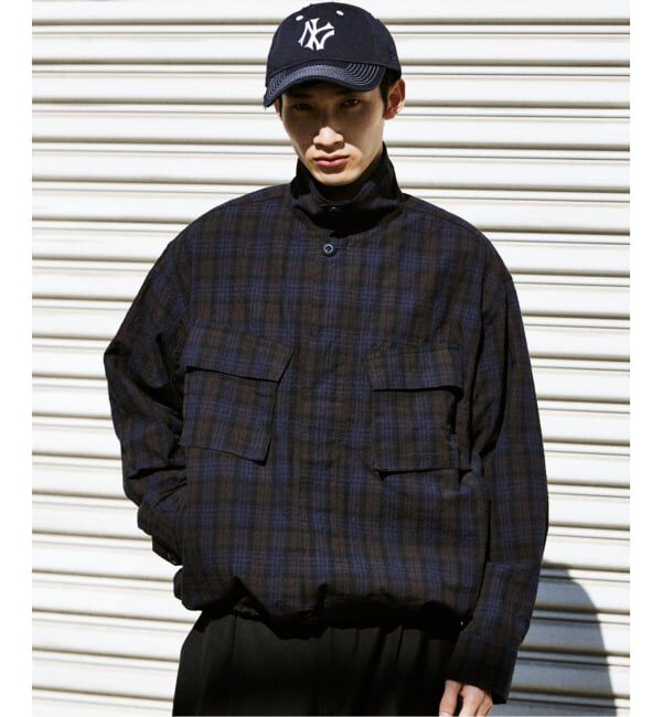 JOURNAL STANDARD「T/C サッカー ファティーグ ジャケット」|その他|ネイビー