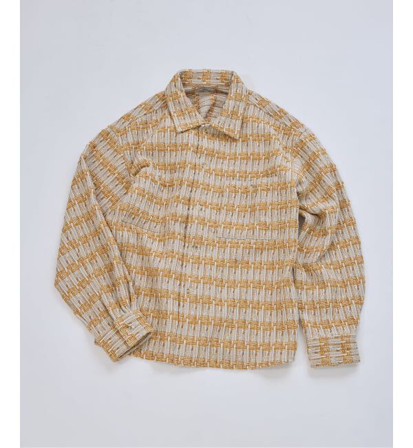 JOURNAL STANDARD relume「ファンシー ツィード CPO シャツブルゾン」|その他|オレンジ A