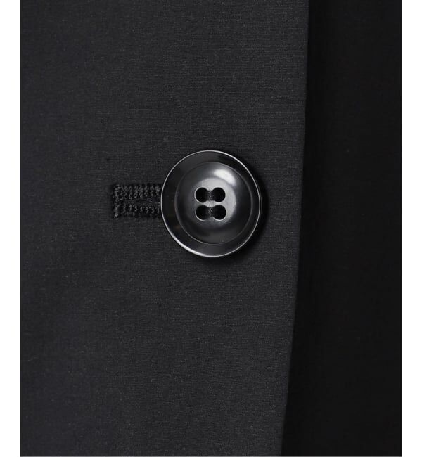 JOURNAL STANDARD「リネンナイロンストレッチフレアジャケット」|ノーカラージャケット|