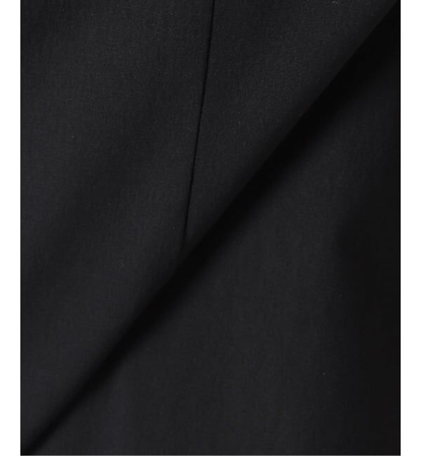 JOURNAL STANDARD「リネンナイロンストレッチフレアジャケット」|ノーカラージャケット|