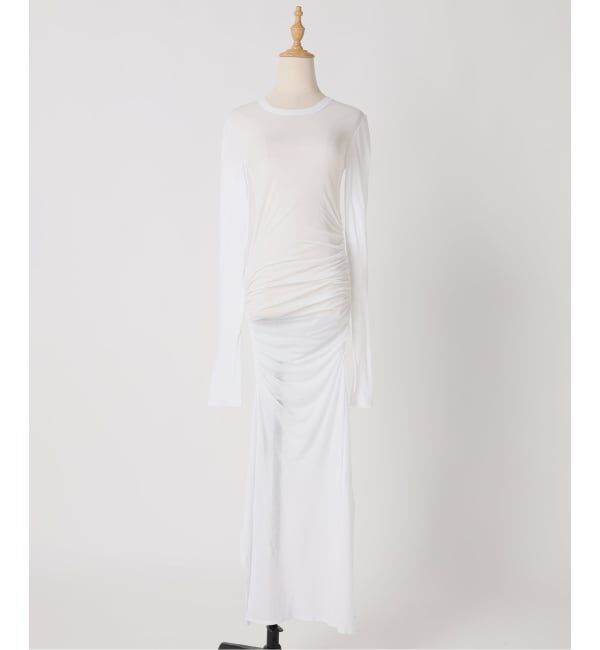 JOURNAL STANDARD「別注【Ayumi.Hamamoto&times;JOURNALSTANDARD】Draping Sheer Dress」|ワンピース|
