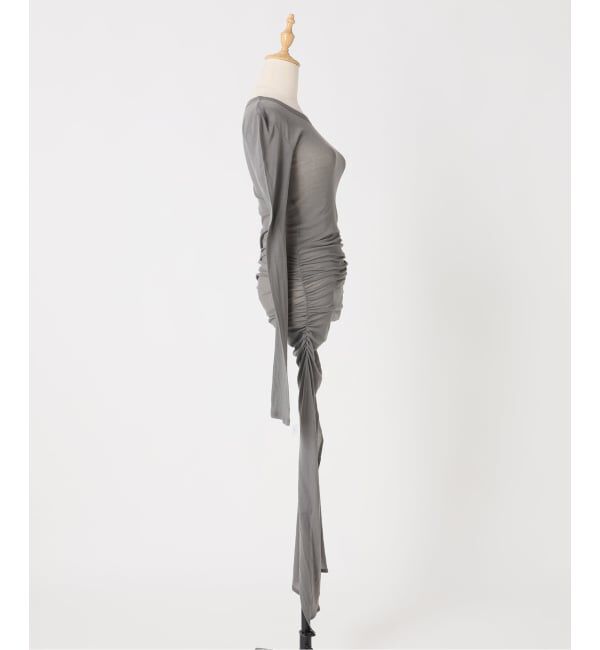 JOURNAL STANDARD「別注【Ayumi.Hamamoto&times;JOURNALSTANDARD】Draping Sheer Dress」|ワンピース|
