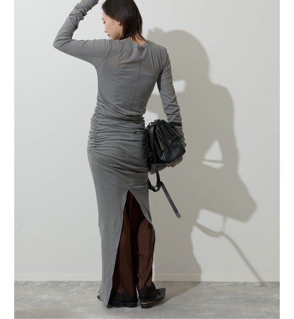 JOURNAL STANDARD「別注【Ayumi.Hamamoto&times;JOURNALSTANDARD】Draping Sheer Dress」|ワンピース|