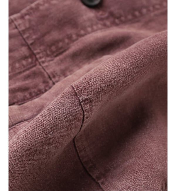 JOURNAL STANDARD「ANACHRONORM / アナクロノーム FADED SULFUR DYED LINEN UTILITY JACKET」|その他|