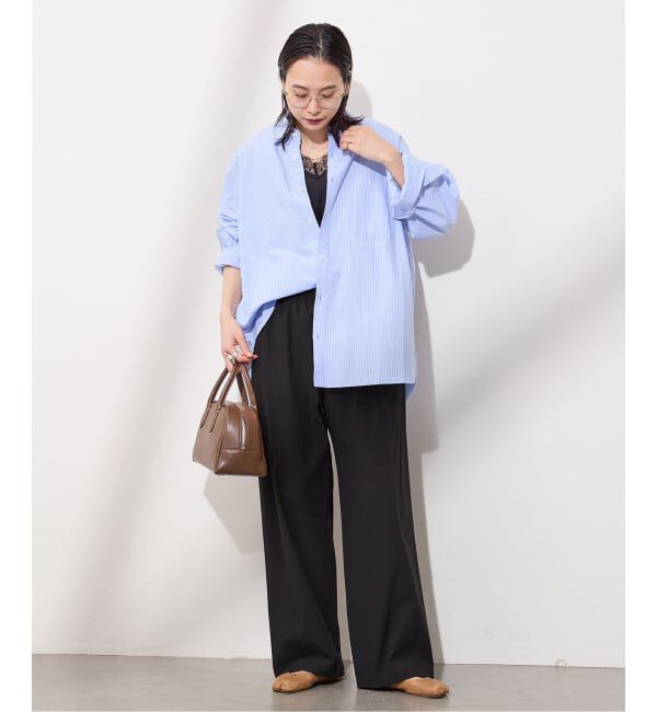 JOURNAL STANDARD「《追加》【撥水/接触冷感/洗える/UVカット】リネンナイロンストレッチワイドパンツ」|その他|