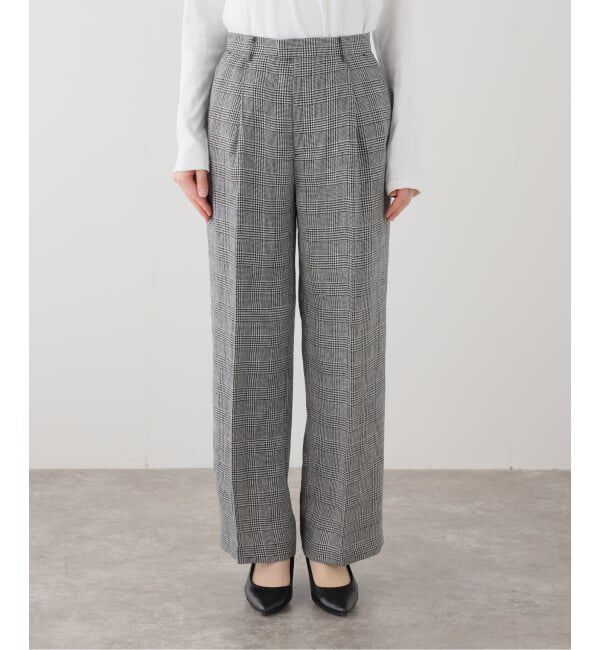 JOURNAL STANDARD「ルランリネンチェックパンツ」|その他|