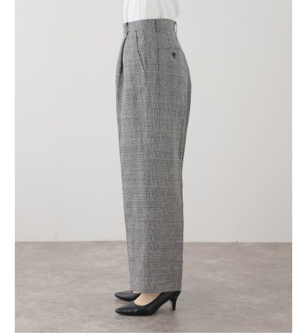 JOURNAL STANDARD「ルランリネンチェックパンツ」|その他|