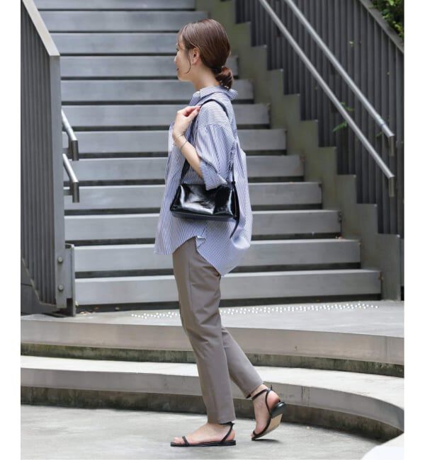 JOURNAL STANDARD「《追加》【撥水/接触冷感/洗える/UV】リネンナイロンストレッチテーパードパンツ」|その他|