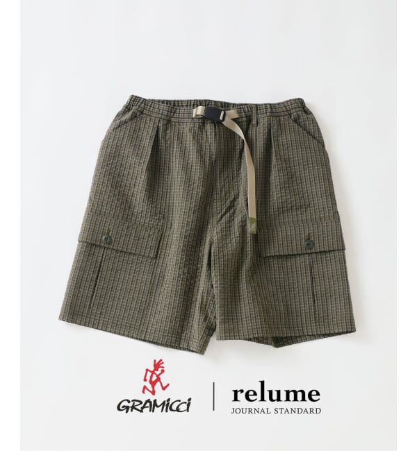 JOURNAL STANDARD relume「《予約》GRAMICCI / グラミチ 別注 サッカー チェック ショーツ」|その他|カーキ