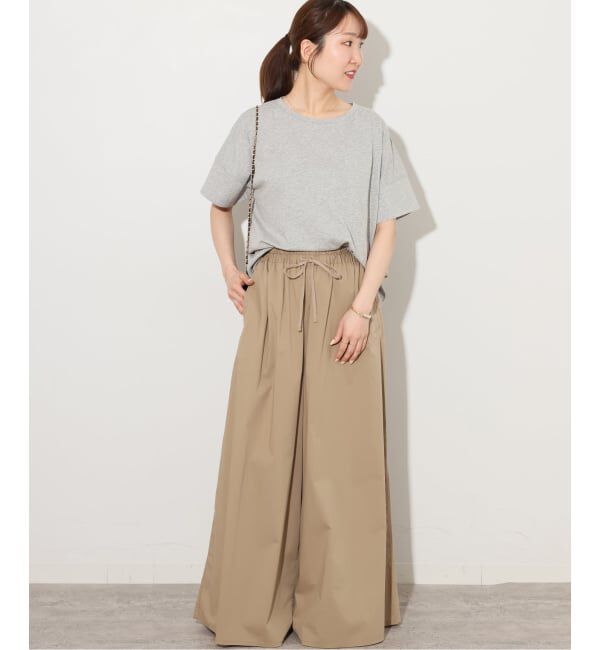 JOURNAL STANDARD relume「《予約》オーガニックコットン汗染み防止2WAY TEE」|Tシャツ・カットソー|