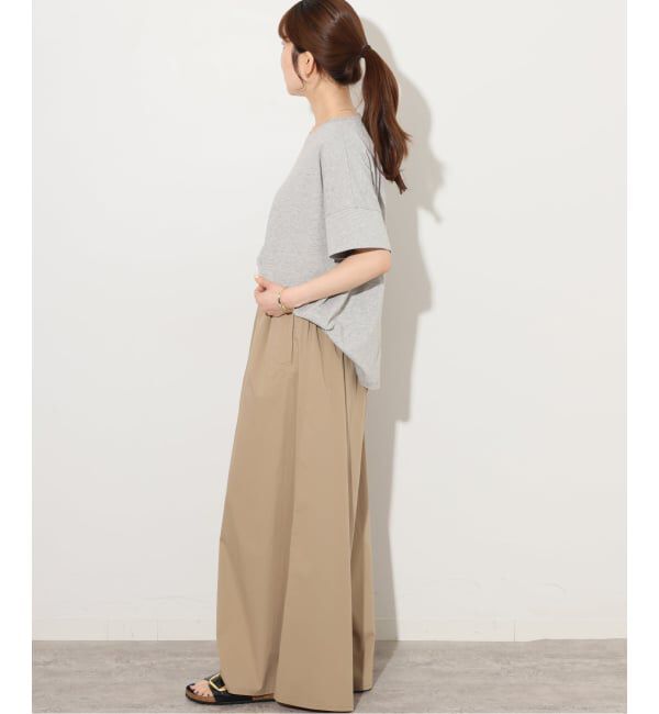 JOURNAL STANDARD relume「《予約》オーガニックコットン汗染み防止2WAY TEE」|Tシャツ・カットソー|