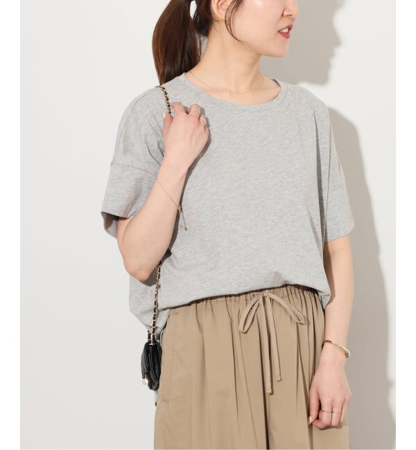 JOURNAL STANDARD relume「《予約》オーガニックコットン汗染み防止2WAY TEE」|Tシャツ・カットソー|