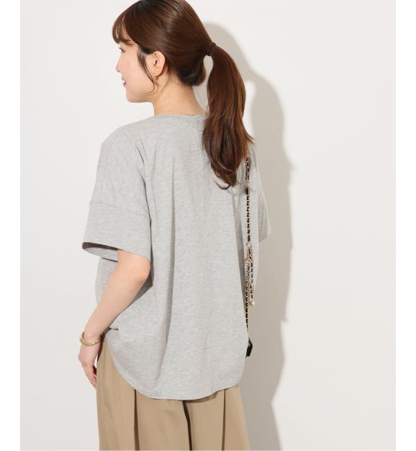 JOURNAL STANDARD relume「《予約》オーガニックコットン汗染み防止2WAY TEE」|Tシャツ・カットソー|